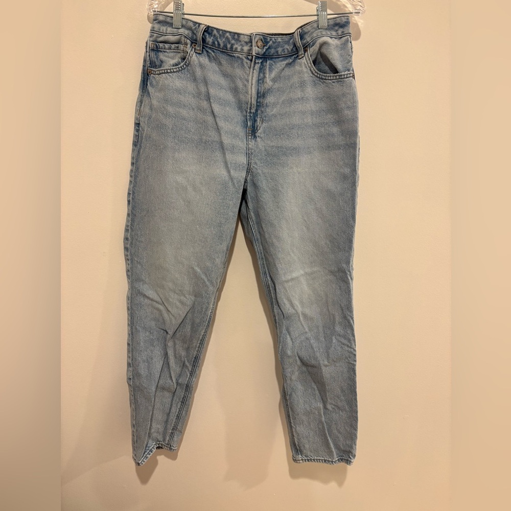 American Eagle Strigid Mom Jeans in Size 16 Long
